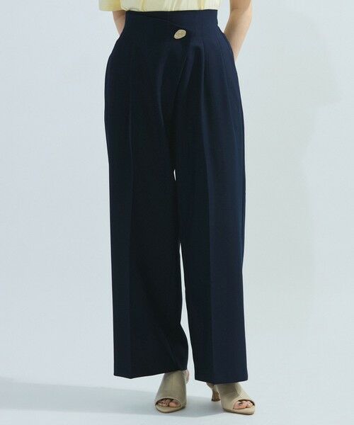 ketty / ケティ その他パンツ | ストレッチツイルデザインタックパンツ≪手洗い可能≫ | 詳細1