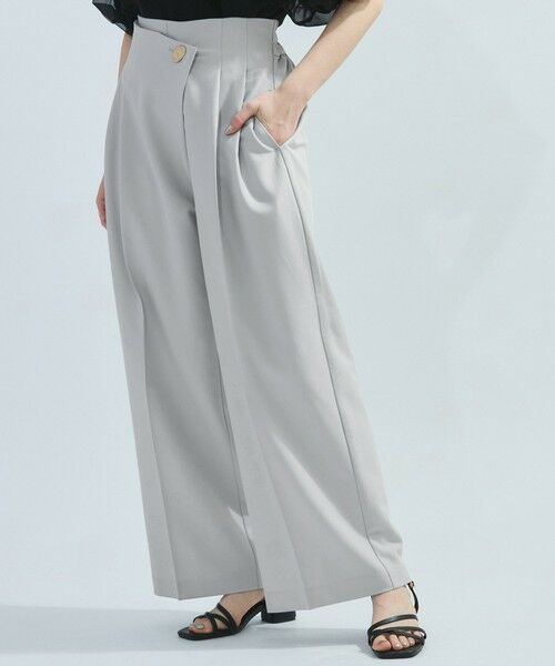 ketty / ケティ その他パンツ | ストレッチツイルデザインタックパンツ≪手洗い可能≫ | 詳細13