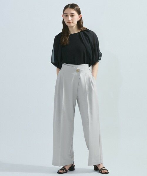 ketty / ケティ その他パンツ | ストレッチツイルデザインタックパンツ≪手洗い可能≫ | 詳細15