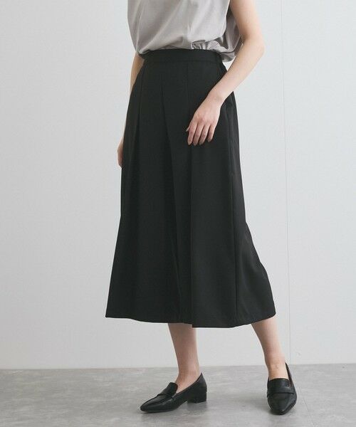 ketty/ケティ イージーガウチョパンツ≪洗濯機で洗える≫ ブラック M ketty/ケティ イージーガウチョパンツ≪洗濯機で洗える≫ ブラック M