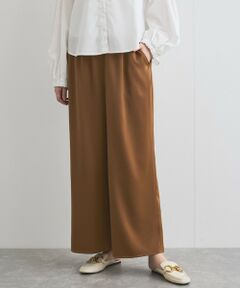 ketty / ケティ その他パンツ | サテンイージーワイドパンツ≪洗濯機で洗える≫