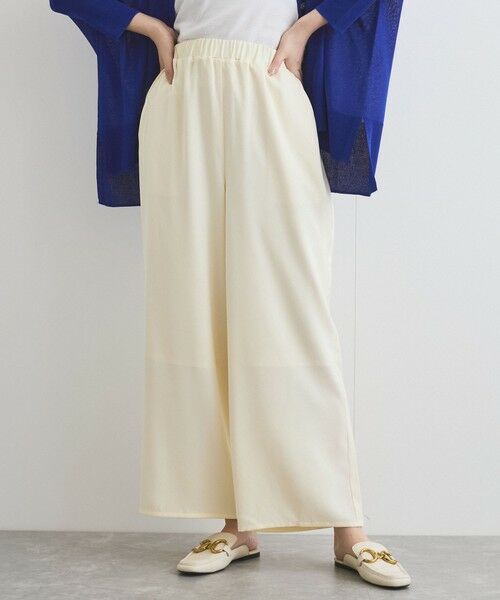 ketty / ケティ その他パンツ | サテンイージーワイドパンツ≪洗濯機で洗える≫ | 詳細1
