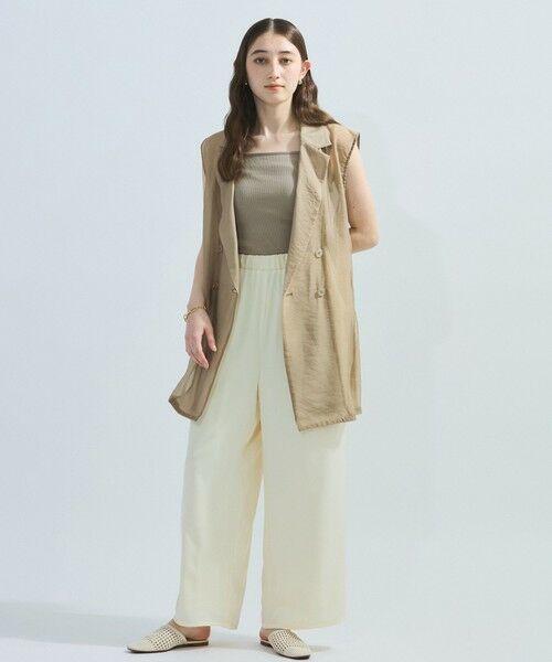 ketty / ケティ その他パンツ | サテンイージーワイドパンツ≪洗濯機で洗える≫ | 詳細16