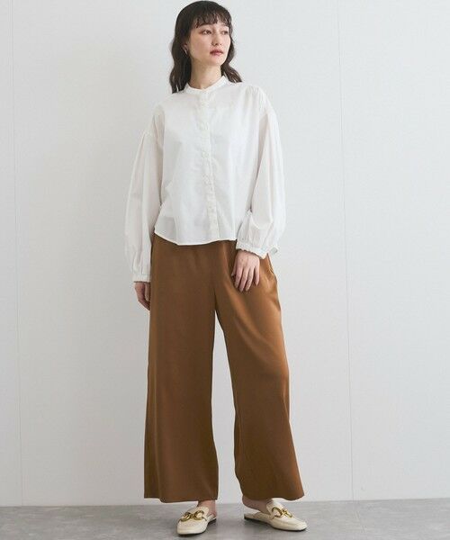 ketty / ケティ その他パンツ | サテンイージーワイドパンツ≪洗濯機で洗える≫ | 詳細26