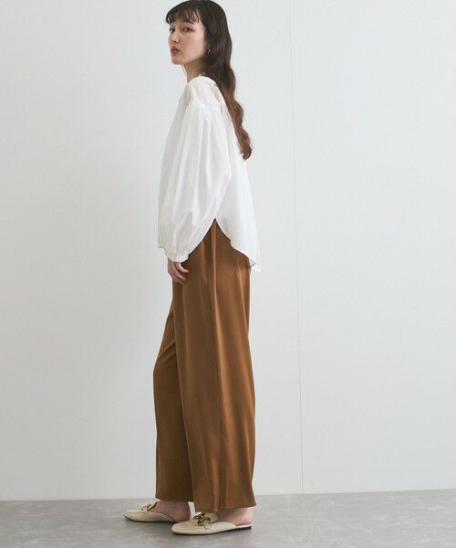 ketty / ケティ その他パンツ | サテンイージーワイドパンツ≪洗濯機で洗える≫ | 詳細27