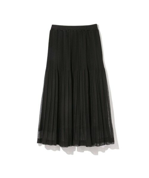 ketty / ケティ ミニ・ひざ丈スカート | シアーリネンライクプリーツスカート≪セットアップ対応/手洗い可能≫ | 詳細4