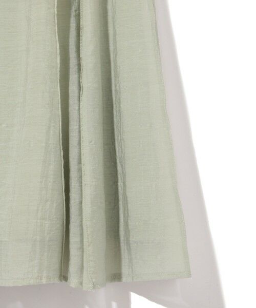 ketty / ケティ ミニ・ひざ丈スカート | シアーパネルフレアスカート≪手洗い可能≫ | 詳細11