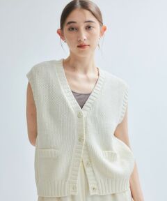 ketty / ケティ ダウンジャケット・ベスト | カノコニットベスト≪手洗い可能≫