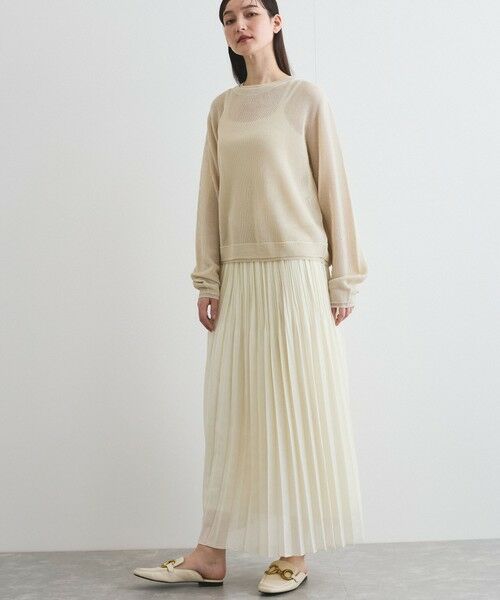 ketty / ケティ ニット・セーター | 麻タッチハイショクプルオーバー≪手洗い可能≫ | 詳細3