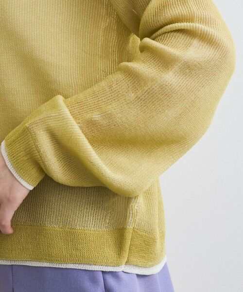 ketty / ケティ ニット・セーター | 麻タッチハイショクプルオーバー≪手洗い可能≫ | 詳細13