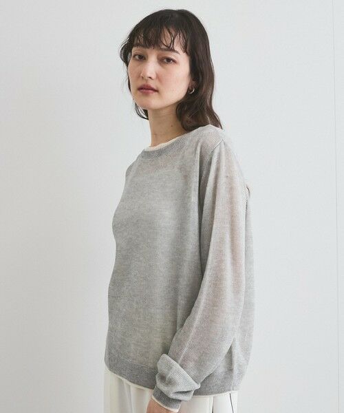 ketty / ケティ ニット・セーター | 麻タッチハイショクプルオーバー≪手洗い可能≫ | 詳細20