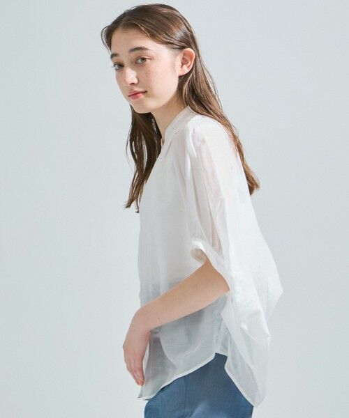 ketty / ケティ シャツ・ブラウス | コットンシルクシャツブラウス≪手洗い可能≫ | 詳細2