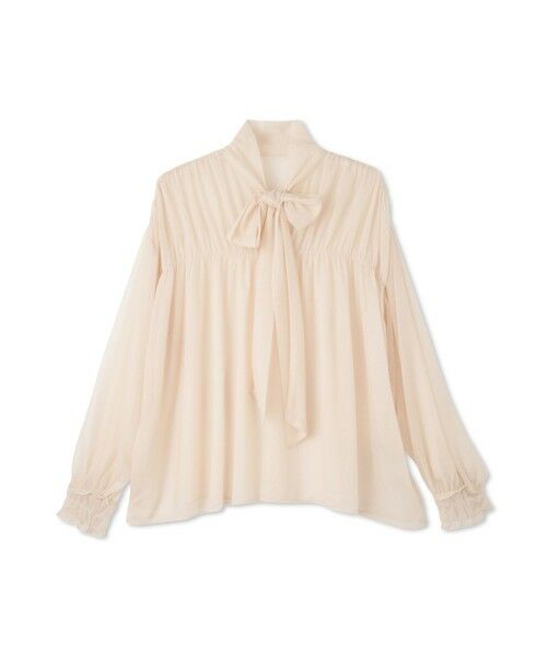 ketty / ケティ シャツ・ブラウス | シアーボウタイギャザーブラウス≪手洗い可能≫ | 詳細11
