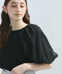 ketty / ケティ シャツ・ブラウス | 【接触冷感】シフォンスリーブブラウス≪洗濯機で洗える≫