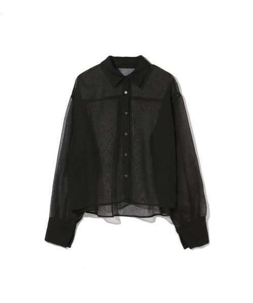 ketty / ケティ シャツ・ブラウス | シアーリネンライクシャツブラウス≪セットアップ対応/手洗い可能≫ | 詳細7