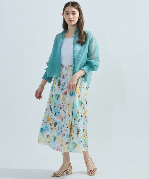 ketty / ケティ シャツ・ブラウス | シアーリネンライクシャツブラウス≪セットアップ対応/手洗い可能≫ | 詳細13