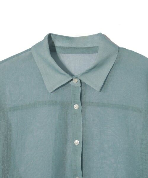 ketty / ケティ シャツ・ブラウス | シアーリネンライクシャツブラウス≪セットアップ対応/手洗い可能≫ | 詳細17