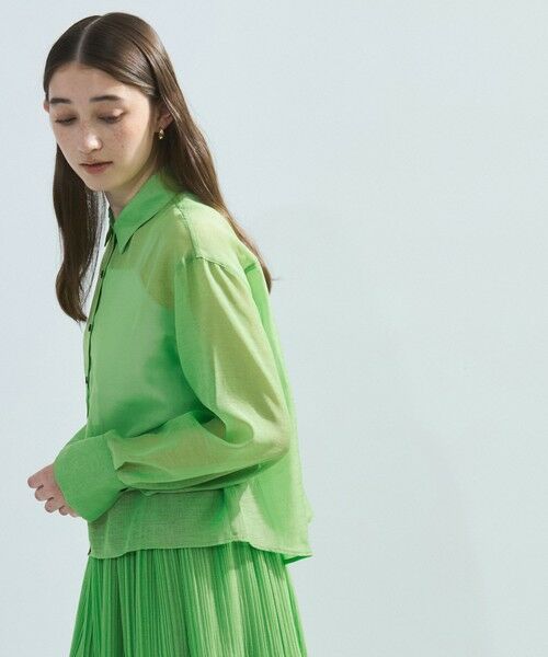 ketty / ケティ シャツ・ブラウス | シアーリネンライクシャツブラウス≪セットアップ対応/手洗い可能≫ | 詳細20