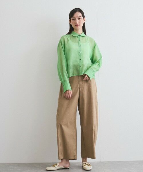 ketty / ケティ シャツ・ブラウス | シアーリネンライクシャツブラウス≪セットアップ対応/手洗い可能≫ | 詳細25