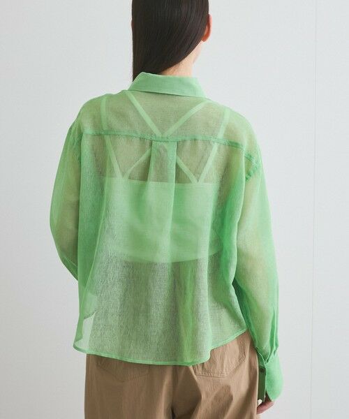 ketty / ケティ シャツ・ブラウス | シアーリネンライクシャツブラウス≪セットアップ対応/手洗い可能≫ | 詳細27