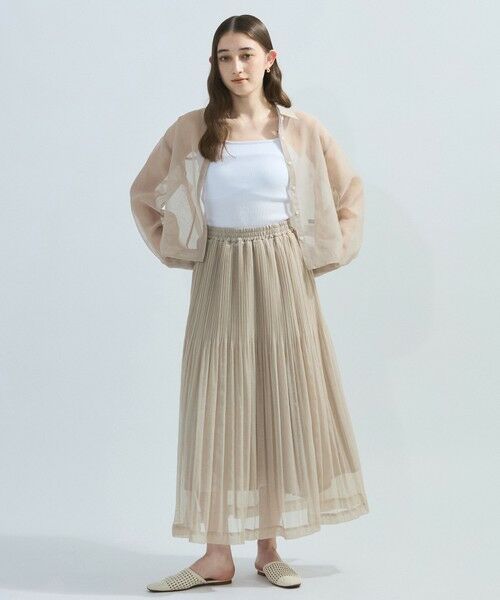 ketty / ケティ シャツ・ブラウス | シアーリネンライクシャツブラウス≪セットアップ対応/手洗い可能≫ | 詳細30