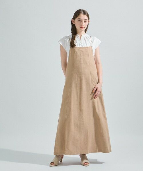ketty / ケティ ロング・マキシ丈ワンピース | ウォッシュリネンキャミワンピース≪洗濯機で洗える≫ | 詳細2