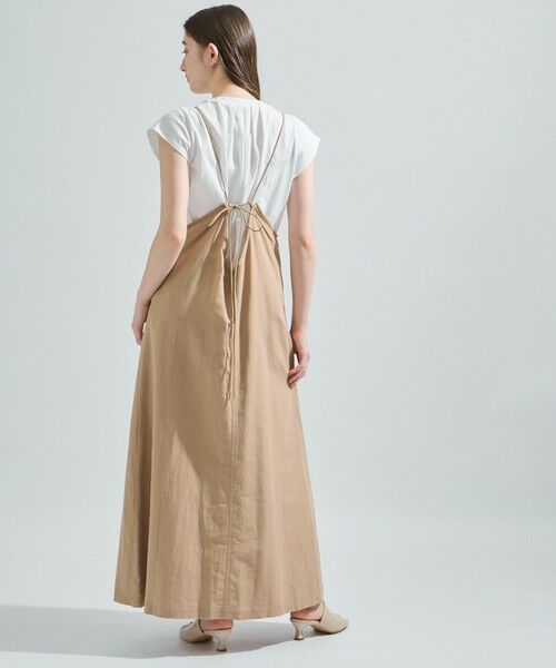 ketty / ケティ ロング・マキシ丈ワンピース | ウォッシュリネンキャミワンピース≪洗濯機で洗える≫ | 詳細3