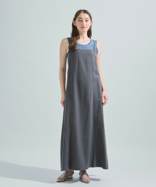 ketty / ケティ ロング・マキシ丈ワンピース | ウォッシュリネンキャミワンピース≪洗濯機で洗える≫ | 詳細9