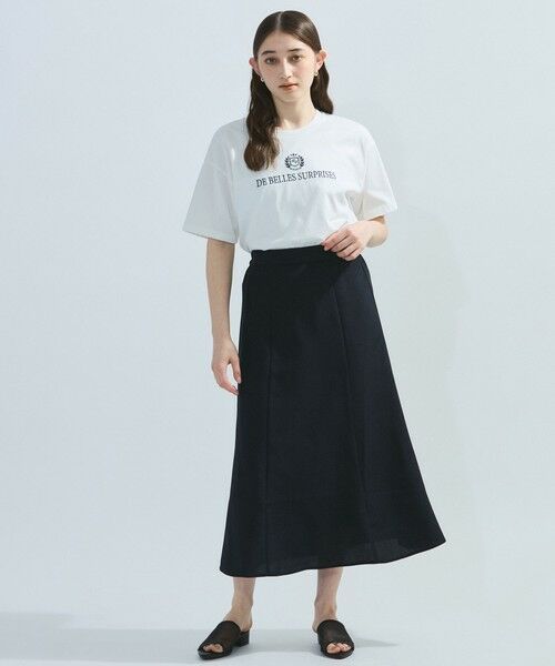 ketty / ケティ ロング・マキシ丈ワンピース | 麻調セットアップアンサンブル≪手洗い可能≫ | 詳細3