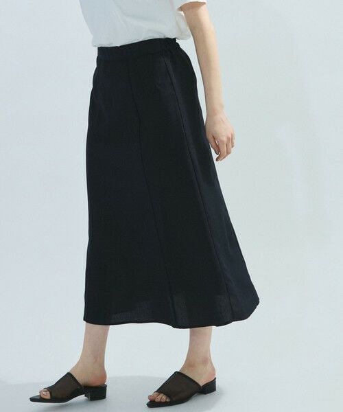 ketty / ケティ ロング・マキシ丈ワンピース | 麻調セットアップアンサンブル≪手洗い可能≫ | 詳細4