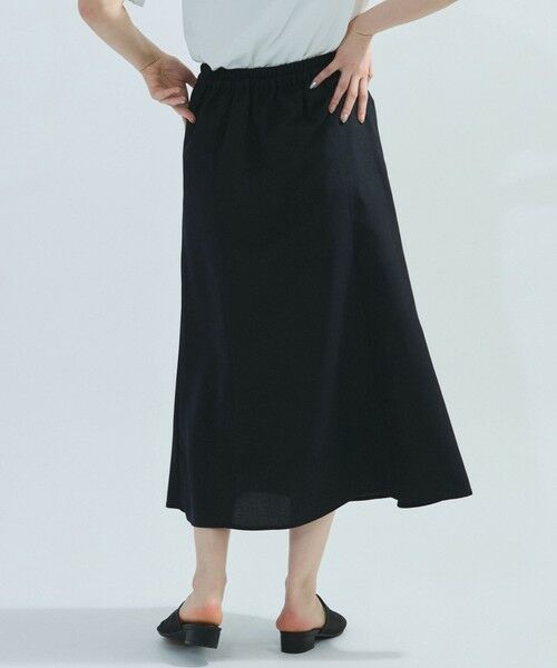 ketty / ケティ ロング・マキシ丈ワンピース | 麻調セットアップアンサンブル≪手洗い可能≫ | 詳細6