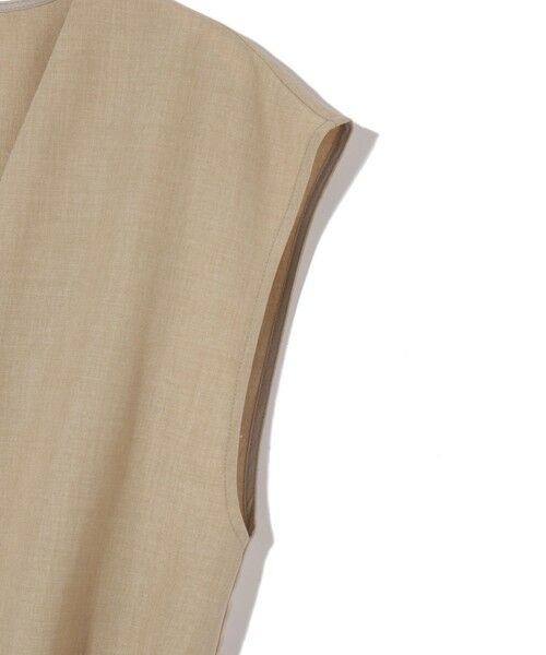 ketty / ケティ ロング・マキシ丈ワンピース | 麻調セットアップアンサンブル≪手洗い可能≫ | 詳細17