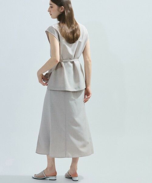 ketty / ケティ ロング・マキシ丈ワンピース | 麻調セットアップアンサンブル≪手洗い可能≫ | 詳細27