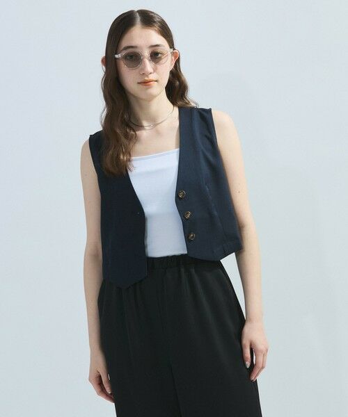 ketty / ケティ ロング・マキシ丈ワンピース | 麻調ライトツイルアンサンブル≪手洗い可能≫ | 詳細5