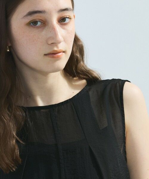 ketty / ケティ ロング・マキシ丈ワンピース | しぼシアーワンピースアンサンブル≪手洗い可能≫ | 詳細3