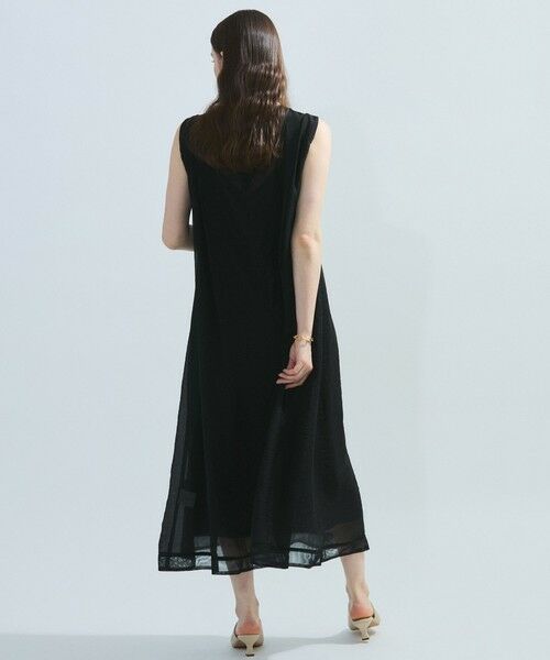 ketty / ケティ ロング・マキシ丈ワンピース | しぼシアーワンピースアンサンブル≪手洗い可能≫ | 詳細2