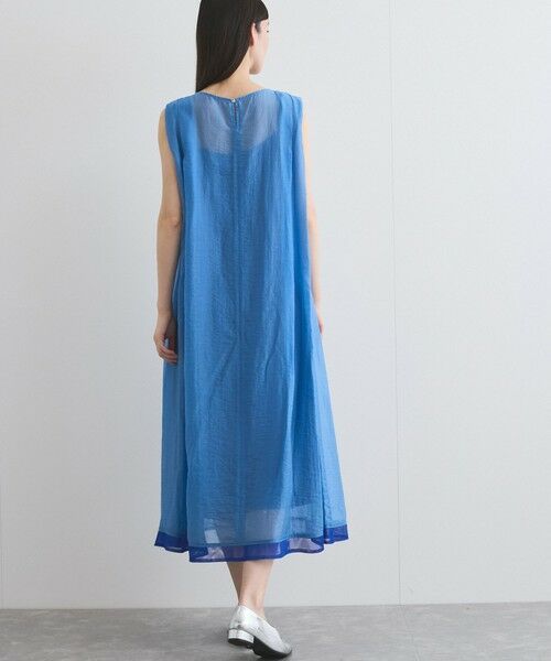 ketty / ケティ ロング・マキシ丈ワンピース | しぼシアーワンピースアンサンブル≪手洗い可能≫ | 詳細10