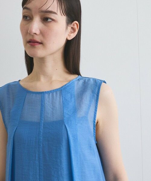 ketty / ケティ ロング・マキシ丈ワンピース | しぼシアーワンピースアンサンブル≪手洗い可能≫ | 詳細12