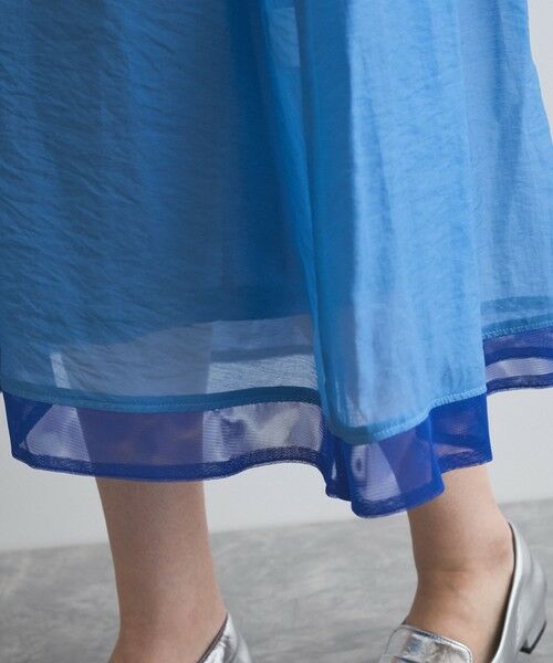 ketty / ケティ ロング・マキシ丈ワンピース | しぼシアーワンピースアンサンブル≪手洗い可能≫ | 詳細13