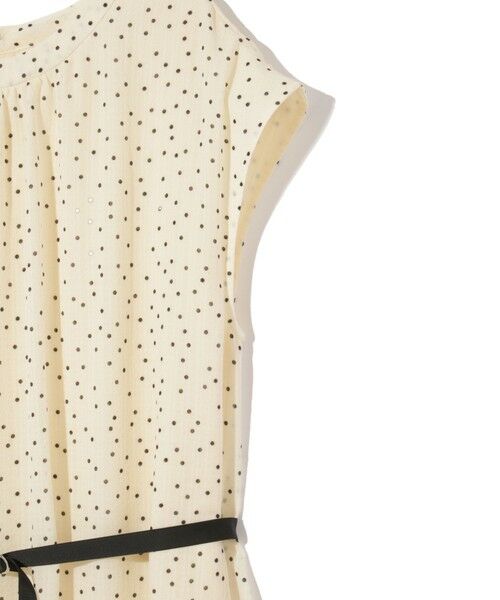 ketty / ケティ ロング・マキシ丈ワンピース | ドット柄シアーサッカーワンピース≪手洗い可能≫ | 詳細9