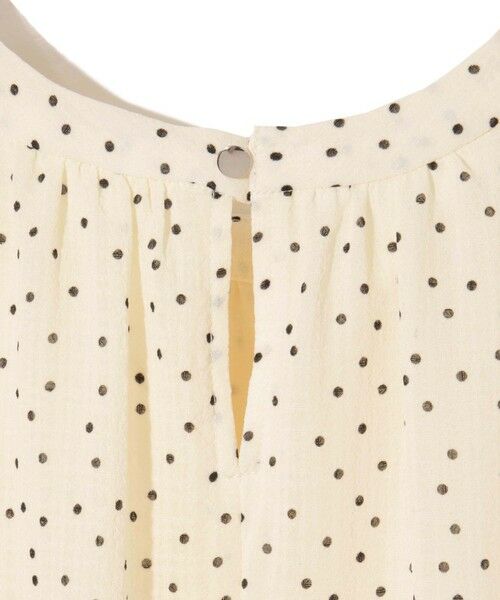 ketty / ケティ ロング・マキシ丈ワンピース | ドット柄シアーサッカーワンピース≪手洗い可能≫ | 詳細12