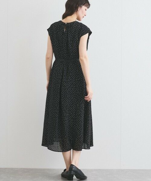 ketty / ケティ ロング・マキシ丈ワンピース | ドット柄シアーサッカーワンピース≪手洗い可能≫ | 詳細19