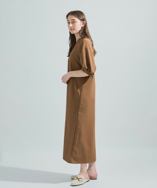 ketty / ケティ ロング・マキシ丈ワンピース | タンブラーブッチャーストライプワンピース≪手洗い可能≫ | 詳細2