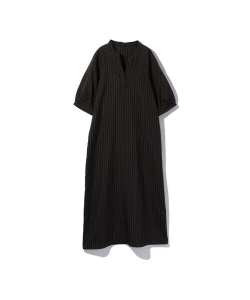 ketty / ケティ ロング・マキシ丈ワンピース | タンブラーブッチャーストライプワンピース≪手洗い可能≫ | 詳細7