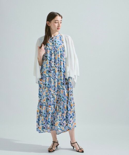 ketty / ケティ ロング・マキシ丈ワンピース | ティアードワンピース≪手洗い可能≫ | 詳細13