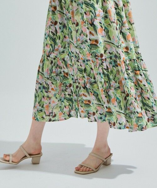 ketty / ケティ ロング・マキシ丈ワンピース | ティアードワンピース≪手洗い可能≫ | 詳細20