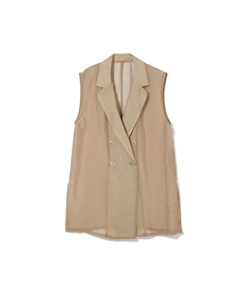 ketty / ケティ テーラードジャケット | シャンブレーシアーノースリジャケット≪手洗い可能≫ | 詳細13