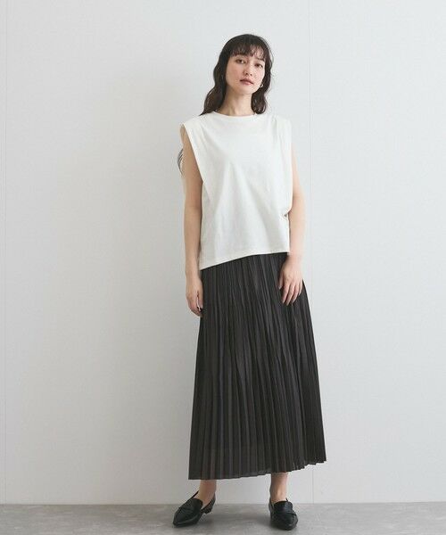 ketty / ケティ カットソー | 【汗染み防止】タックフレンチスリーブトップス≪洗濯機で洗える≫ | 詳細2