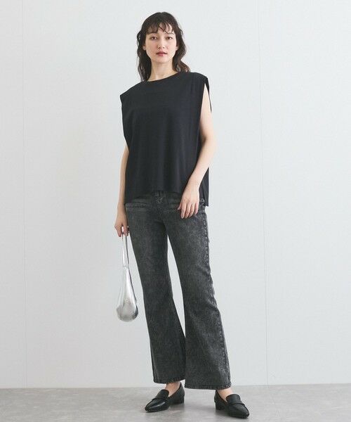 ketty / ケティ カットソー | 【汗染み防止】タックフレンチスリーブトップス≪洗濯機で洗える≫ | 詳細10