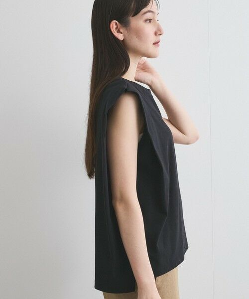 ketty / ケティ カットソー | 【汗染み防止】タックフレンチスリーブトップス≪洗濯機で洗える≫ | 詳細7